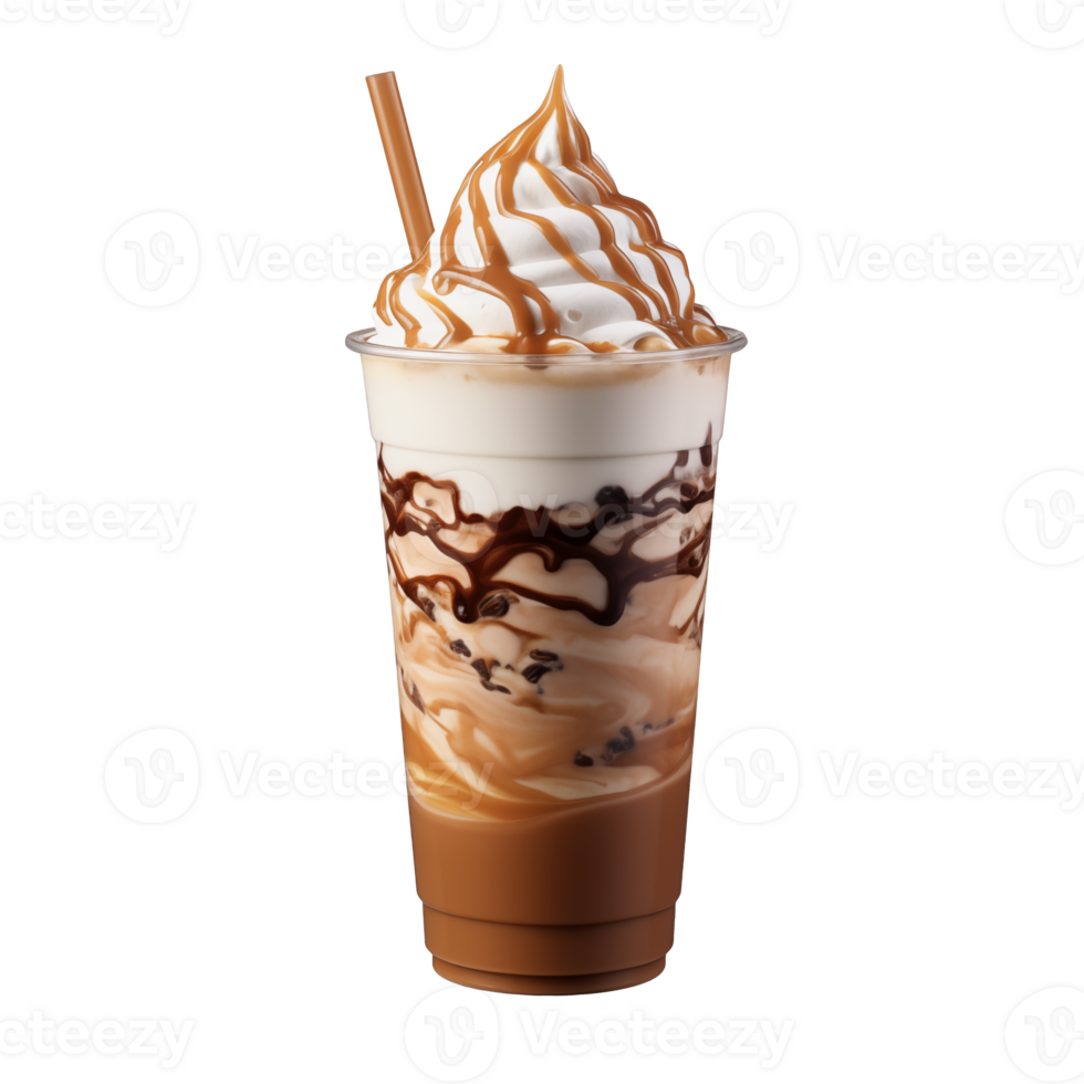 iced coffee with Transparent Background png