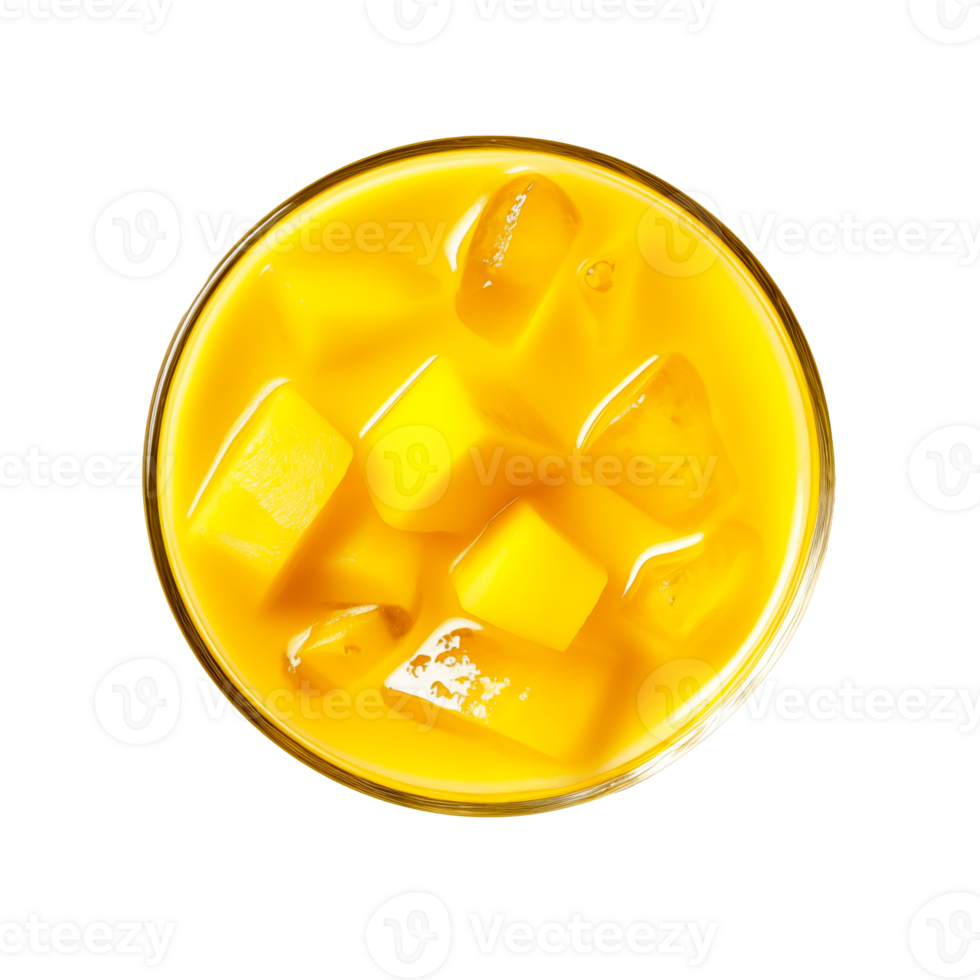 Mango juice with Transparent Background png