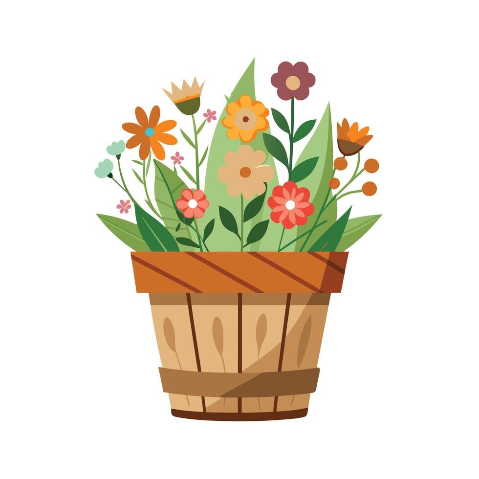 Flowerpot Houseplant Illustration vector