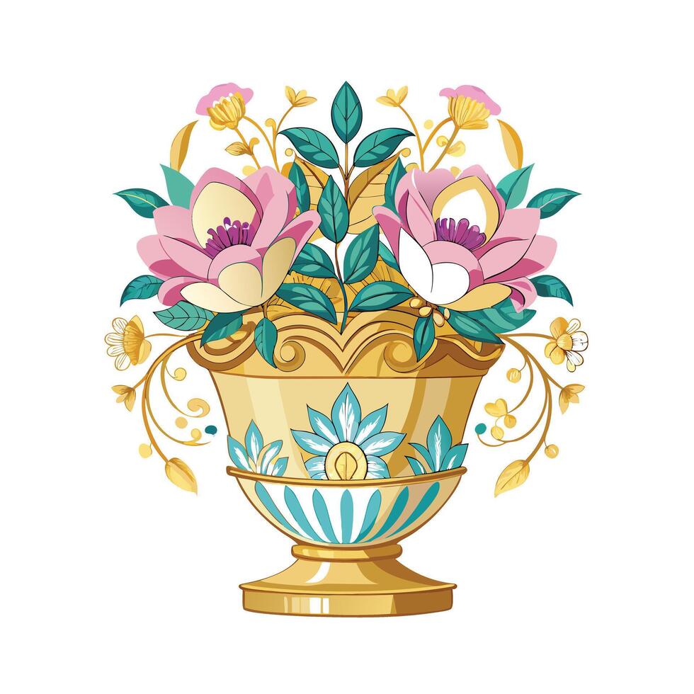 Flowerpot Houseplant Illustration vector
