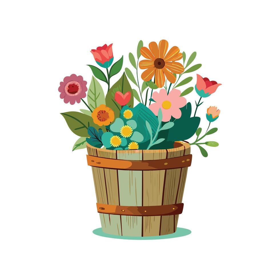 Flowerpot Houseplant Illustration vector