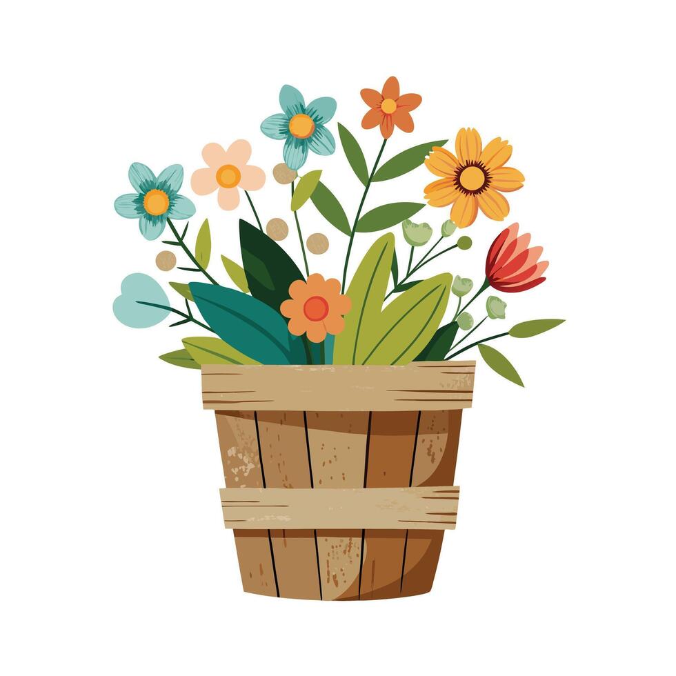 Flowerpot Houseplant Illustration vector