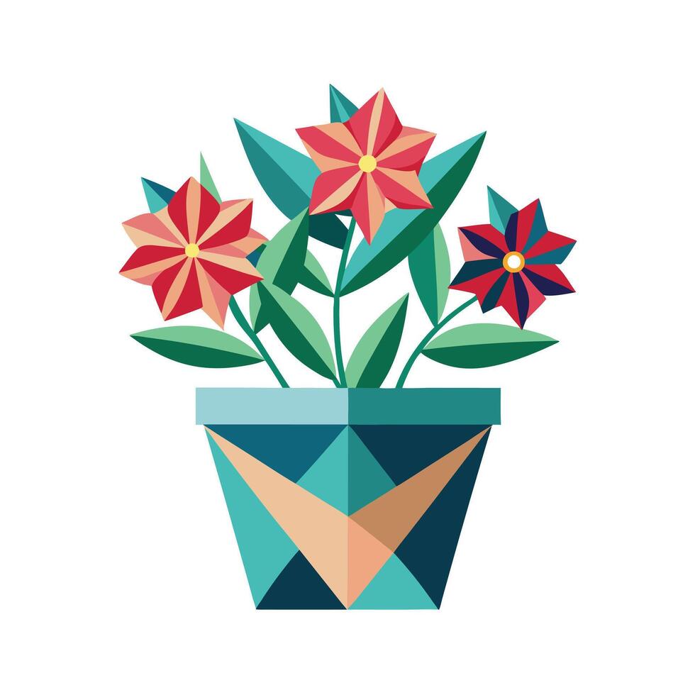 Flowerpot Houseplant Illustration vector