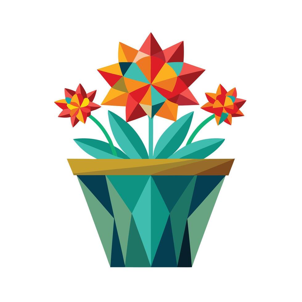 Flowerpot Houseplant Illustration vector