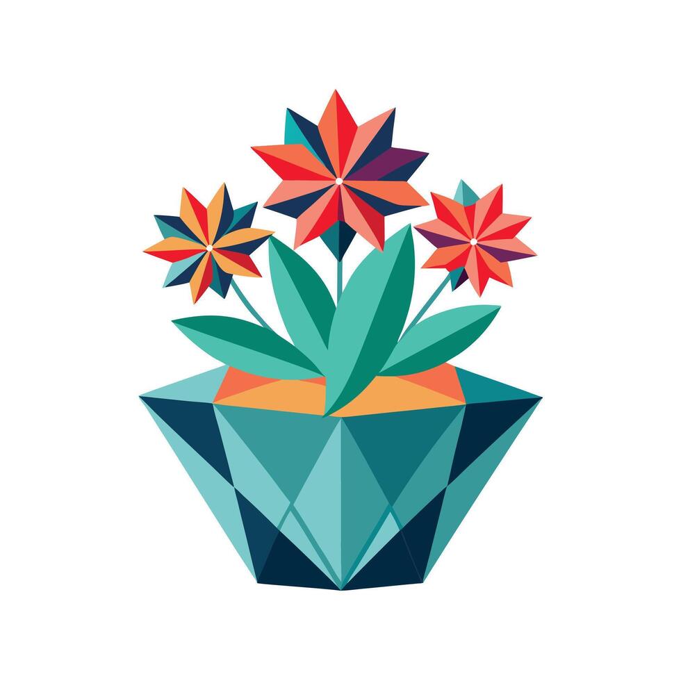 Flowerpot Houseplant Illustration vector