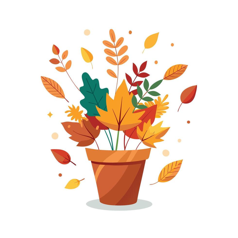 Flowerpot Houseplant Illustration vector