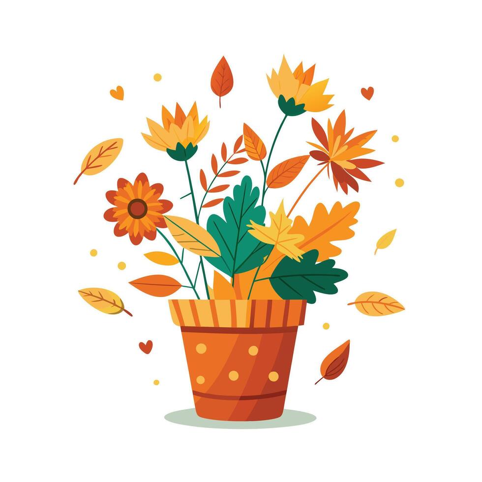 Flowerpot Houseplant Illustration vector