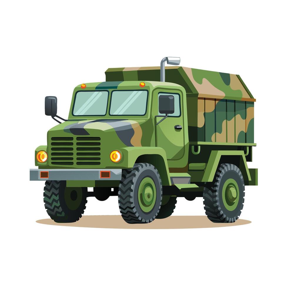 Realistic Truck Illustration vector
