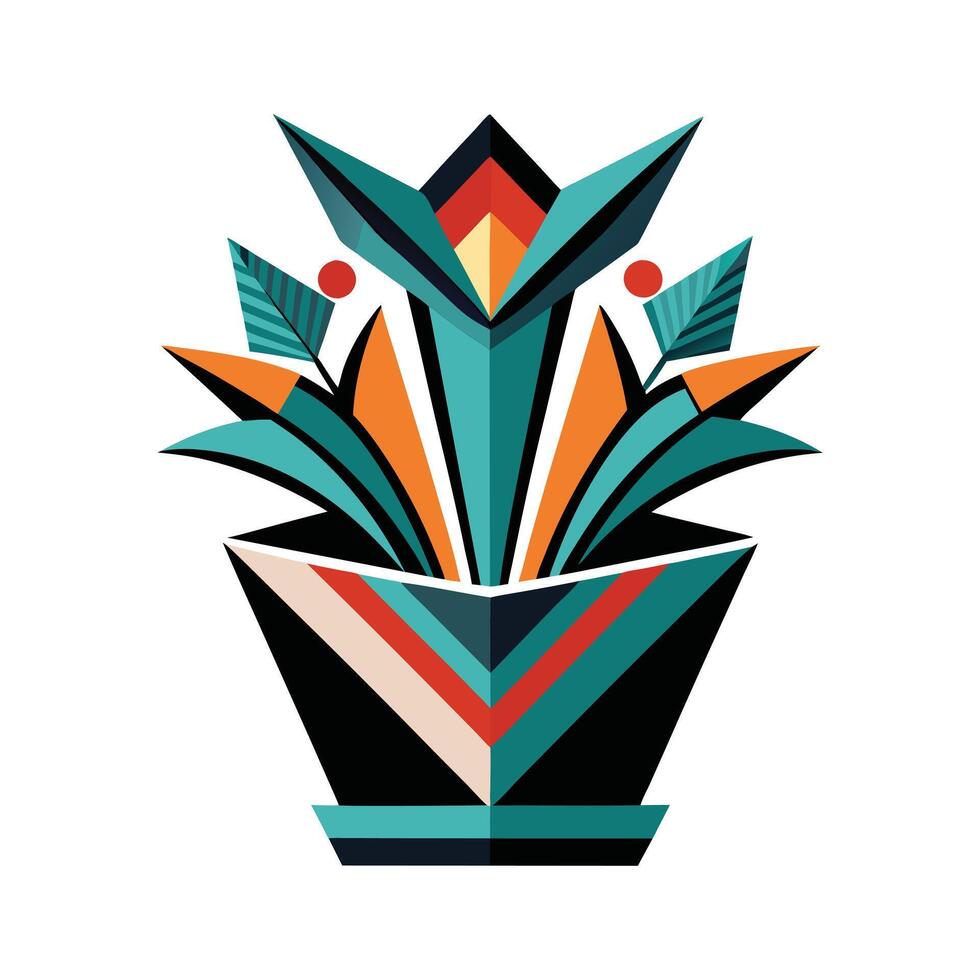 Flowerpot Houseplant Illustration vector
