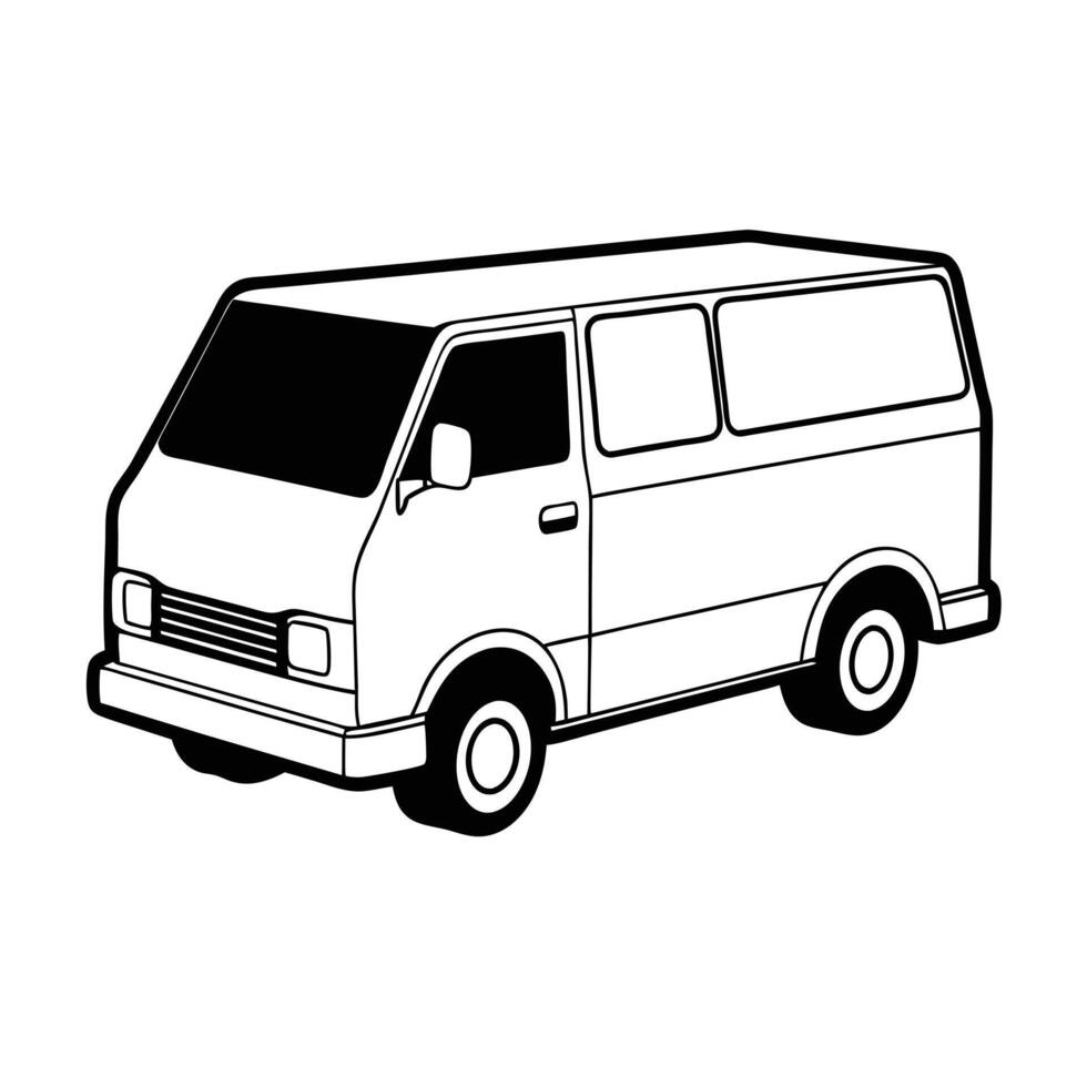 Realistic Truck Illustration vector