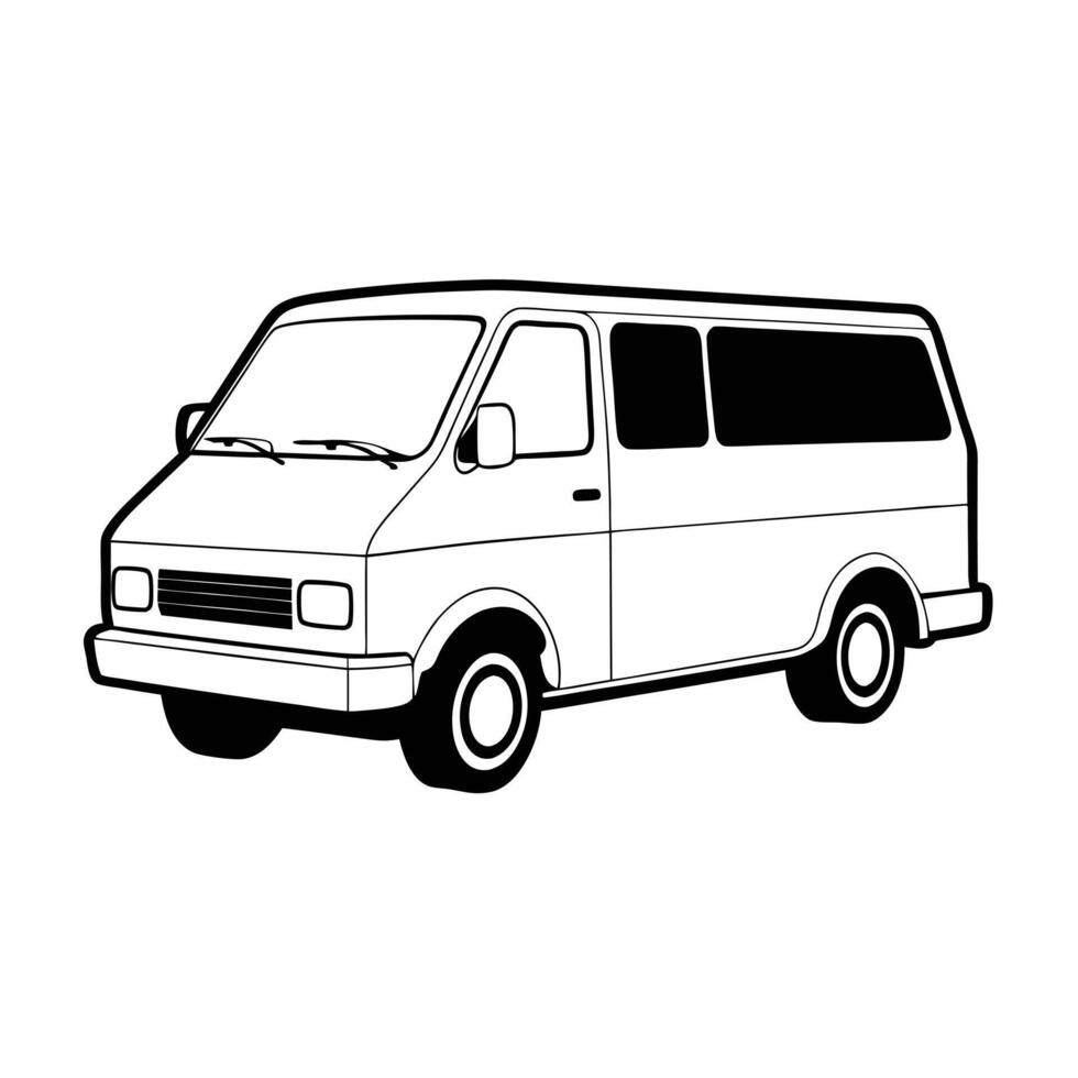 Realistic Truck Illustration vector