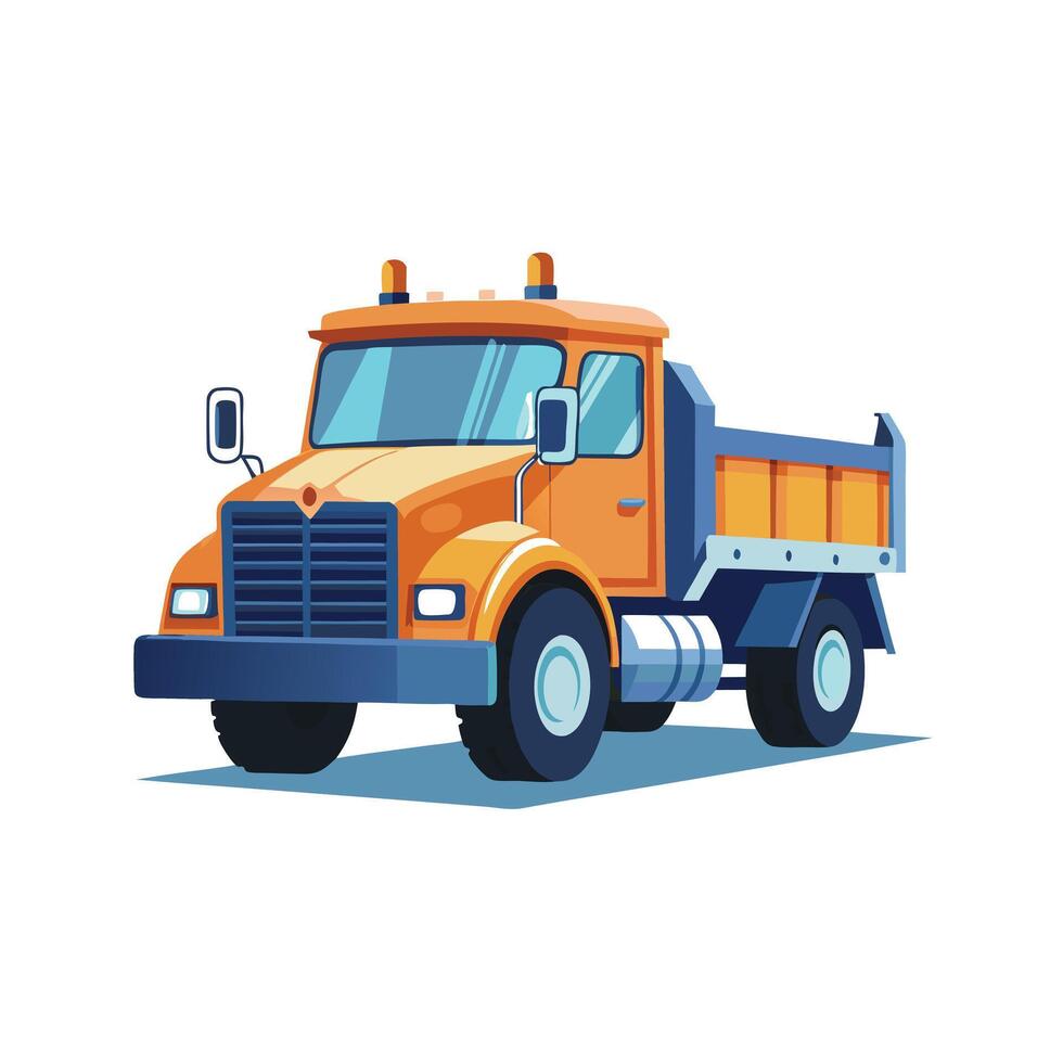 Realistic Truck Illustration vector