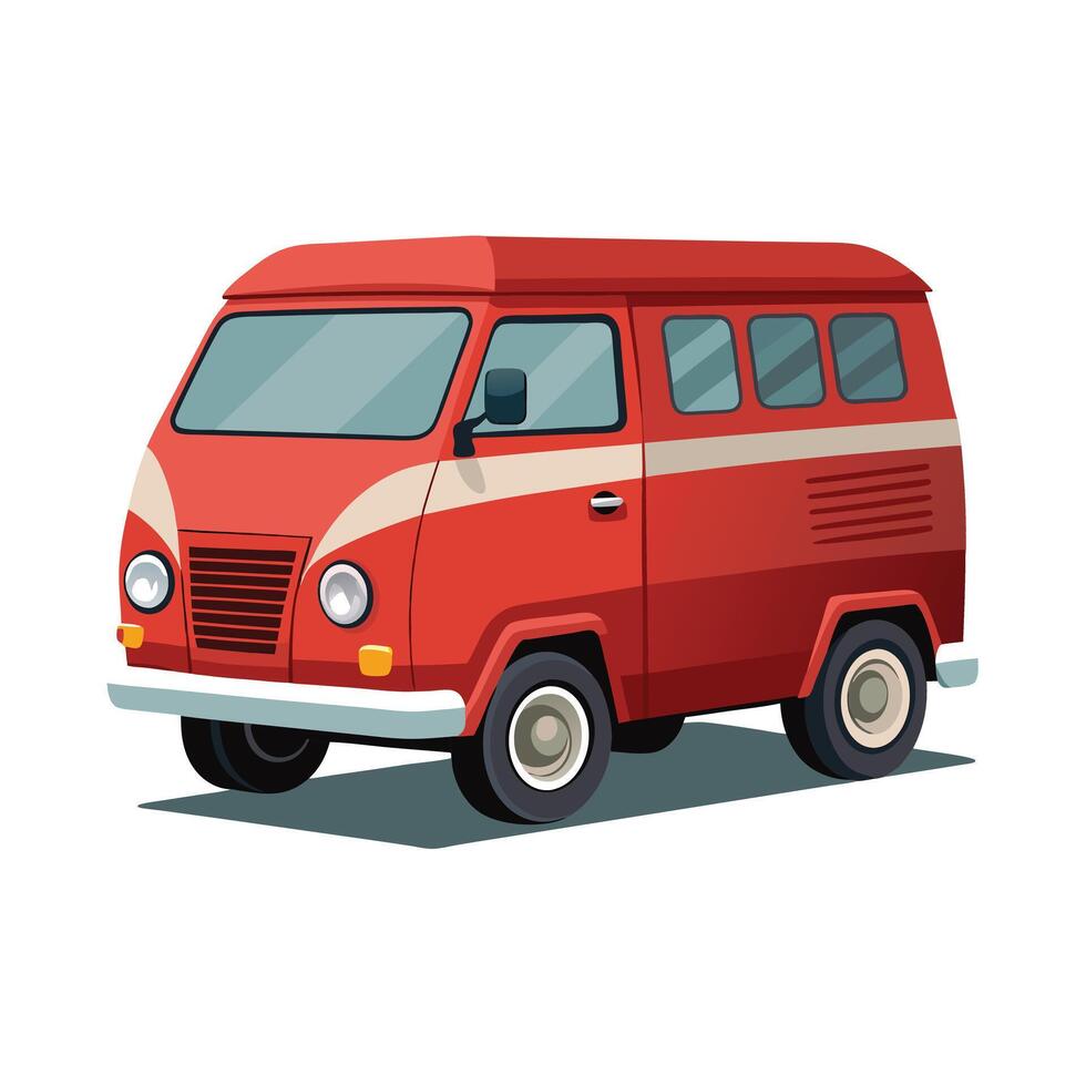 Realistic Truck Illustration vector
