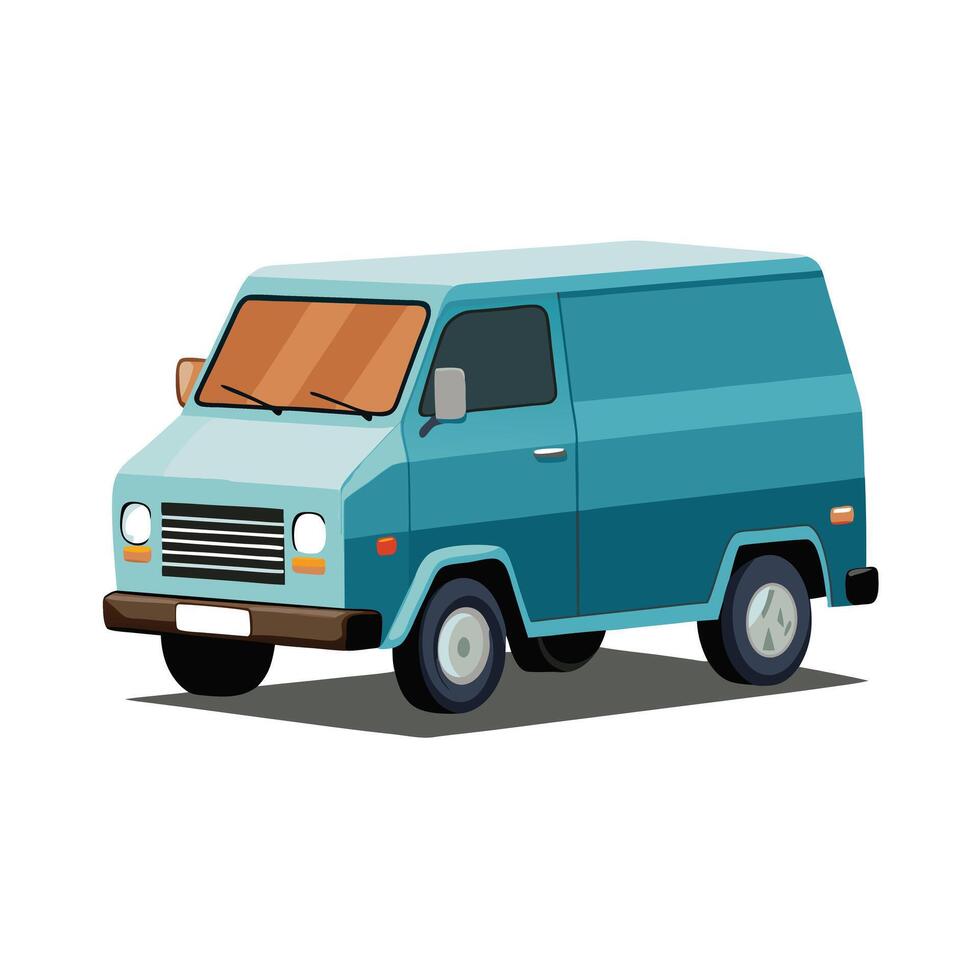 Realistic Truck Illustration vector