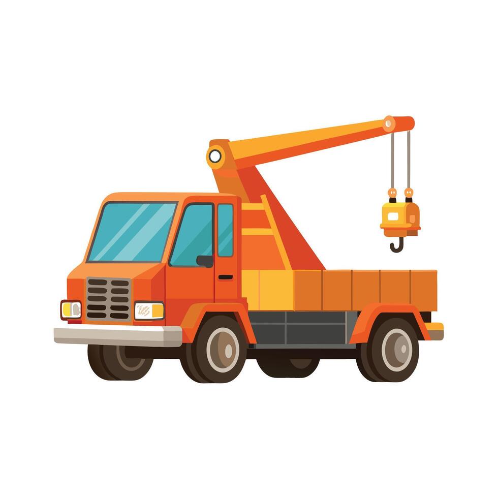 Realistic Truck Illustration vector
