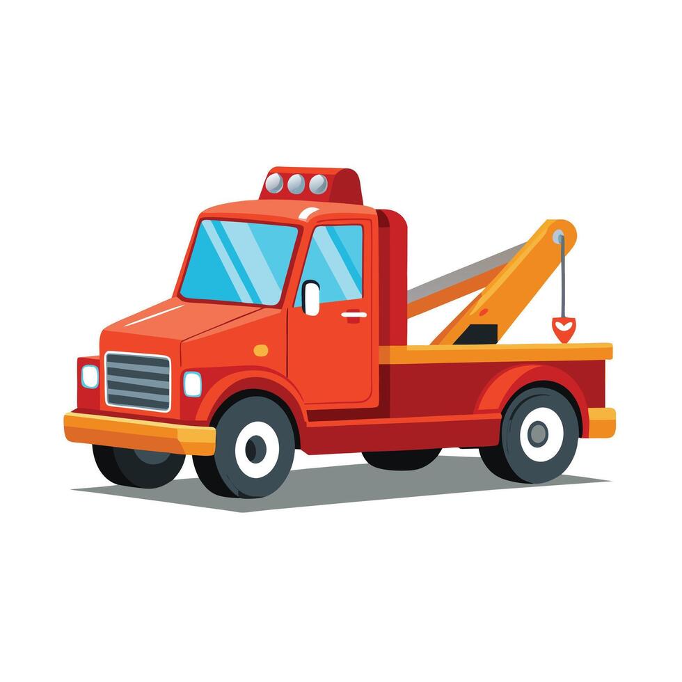 Realistic Truck Illustration vector