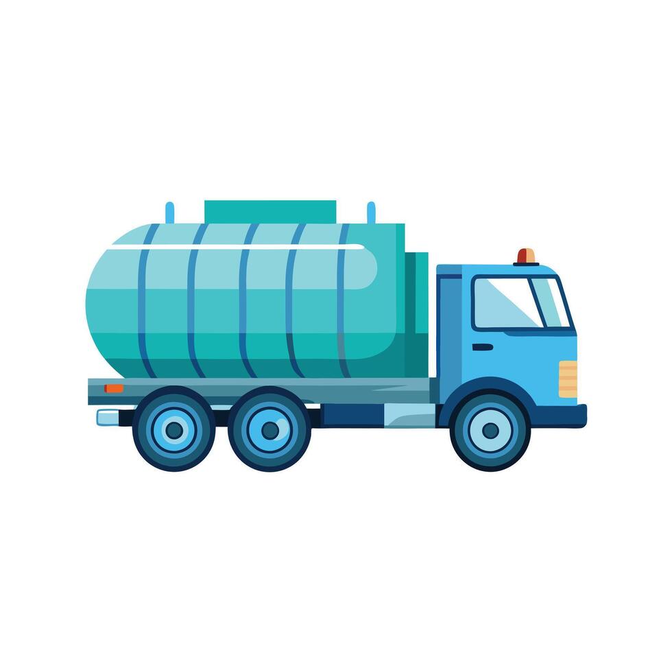Realistic Truck Illustration vector