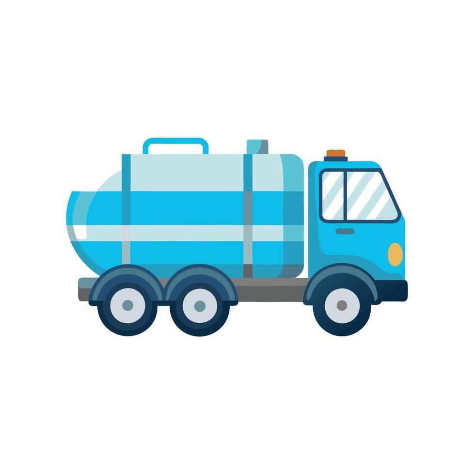 Realistic Truck Illustration vector