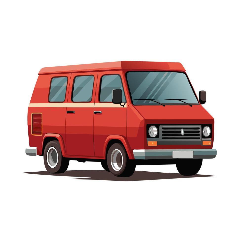 Realistic Truck Illustration vector