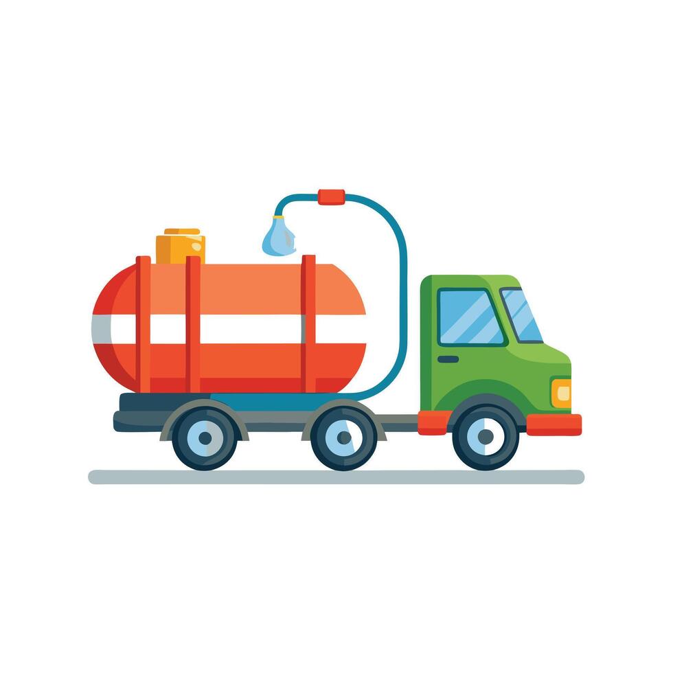 Realistic Truck Illustration vector