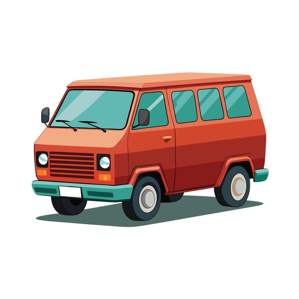 Realistic Truck Illustration vector