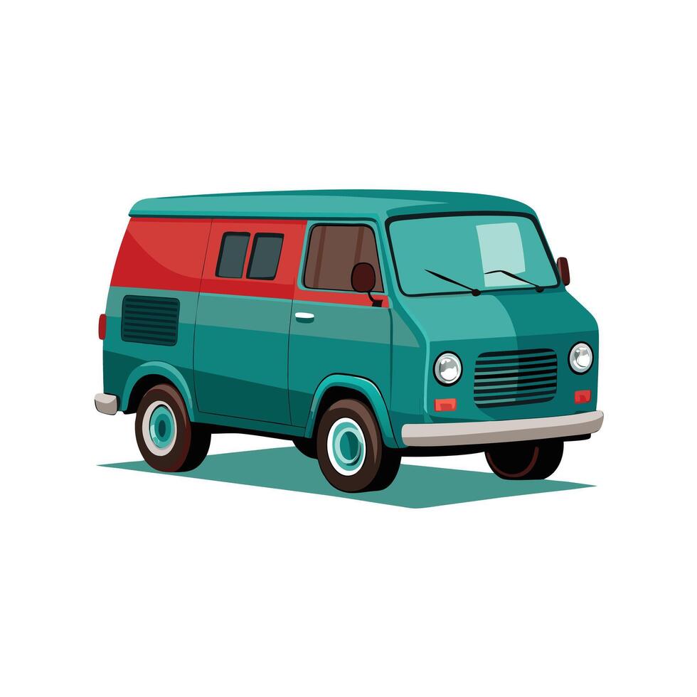 Realistic Truck Illustration vector