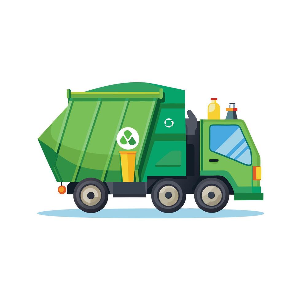 Realistic Truck Illustration vector