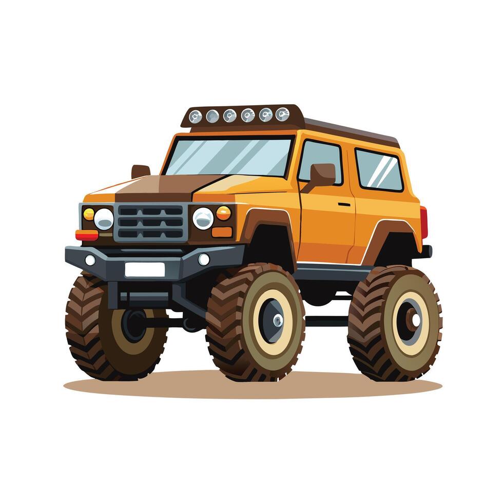 Realistic Truck Illustration vector