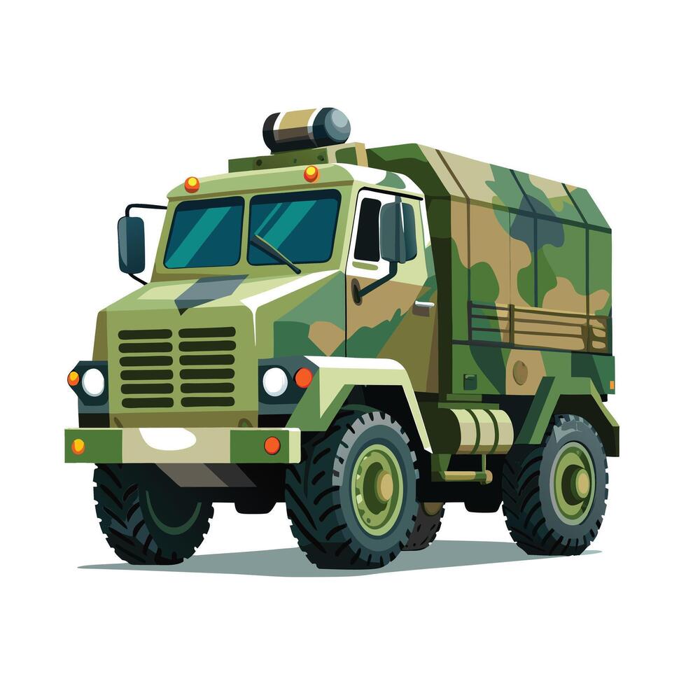 Realistic Truck Illustration vector