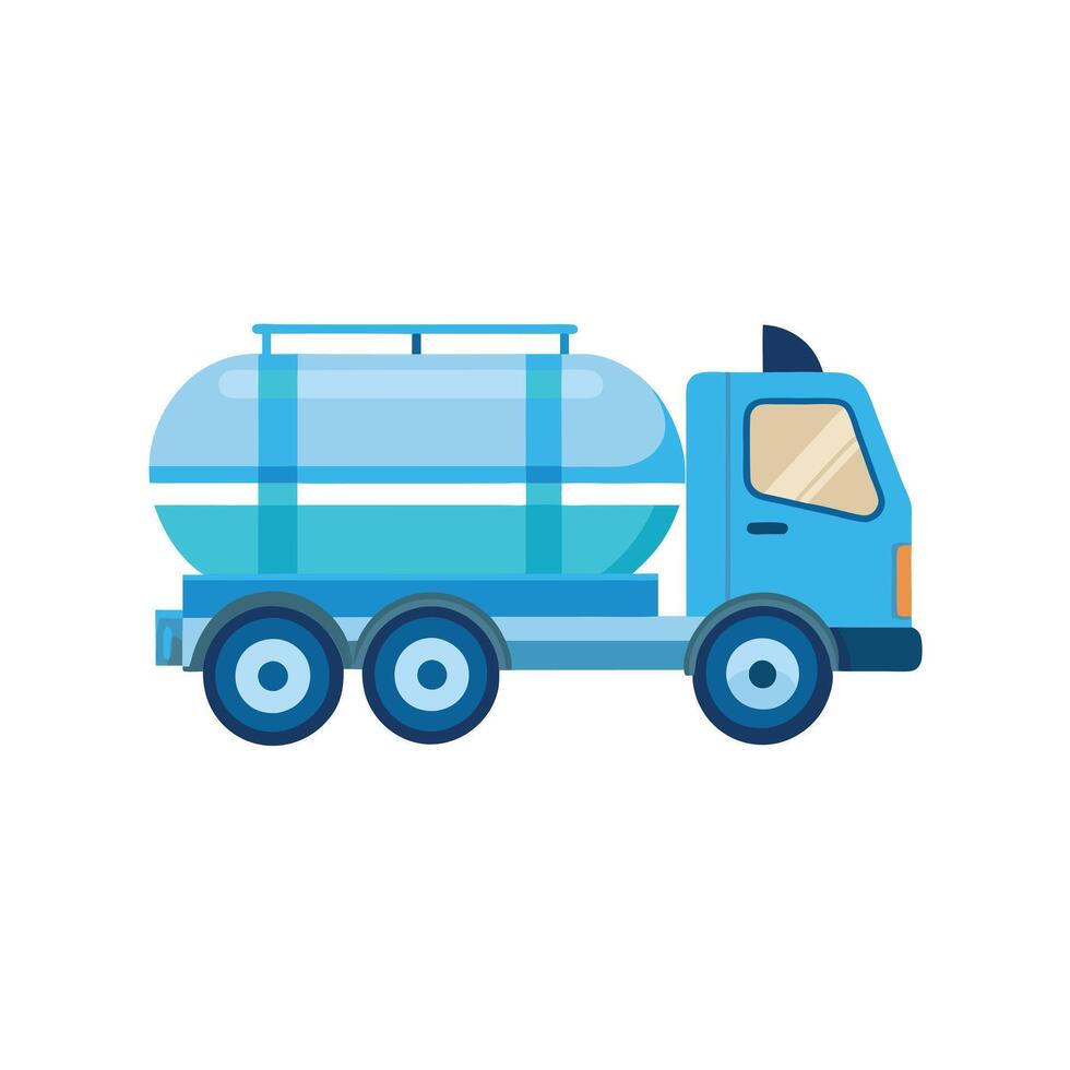 Realistic Truck Illustration vector