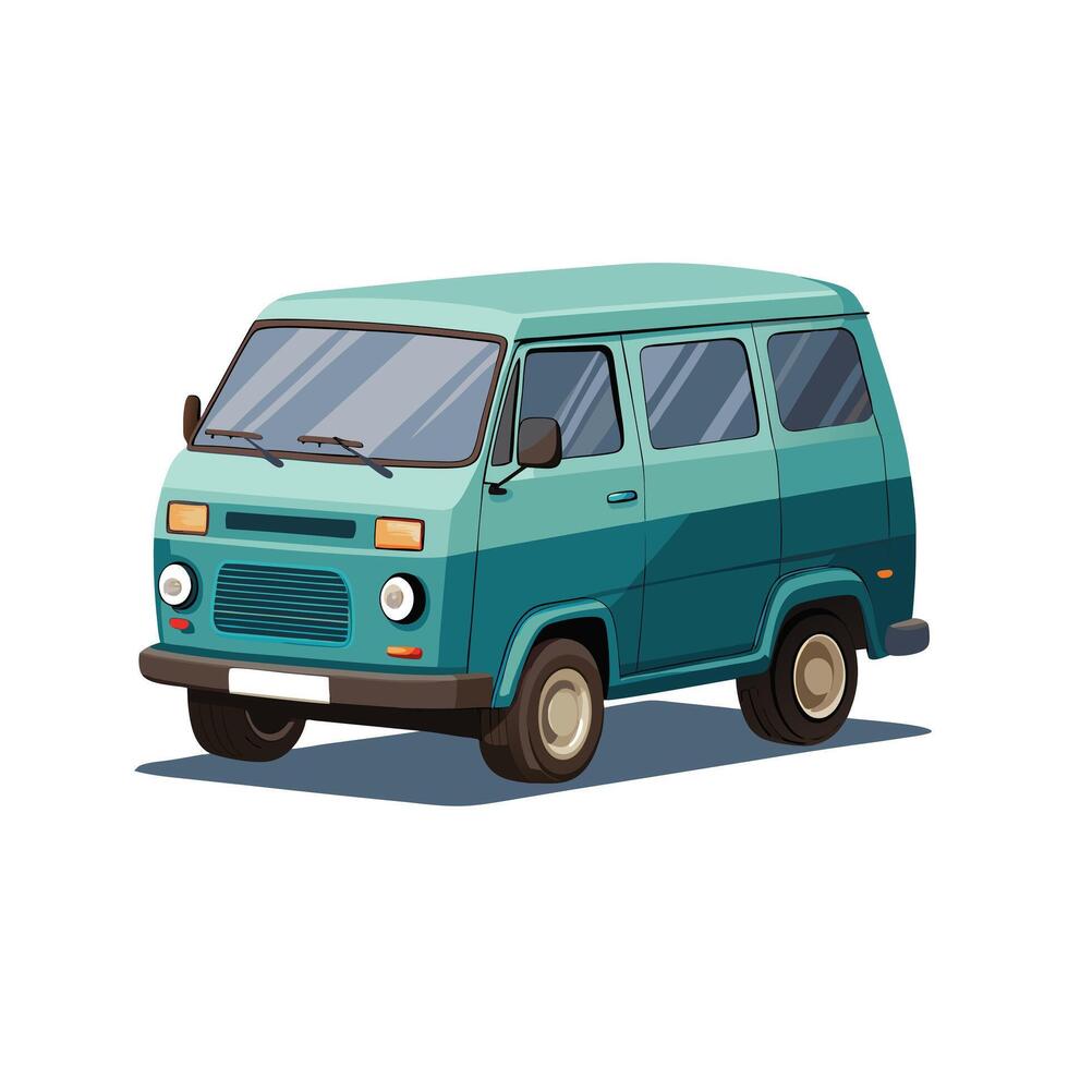 Realistic Truck Illustration vector