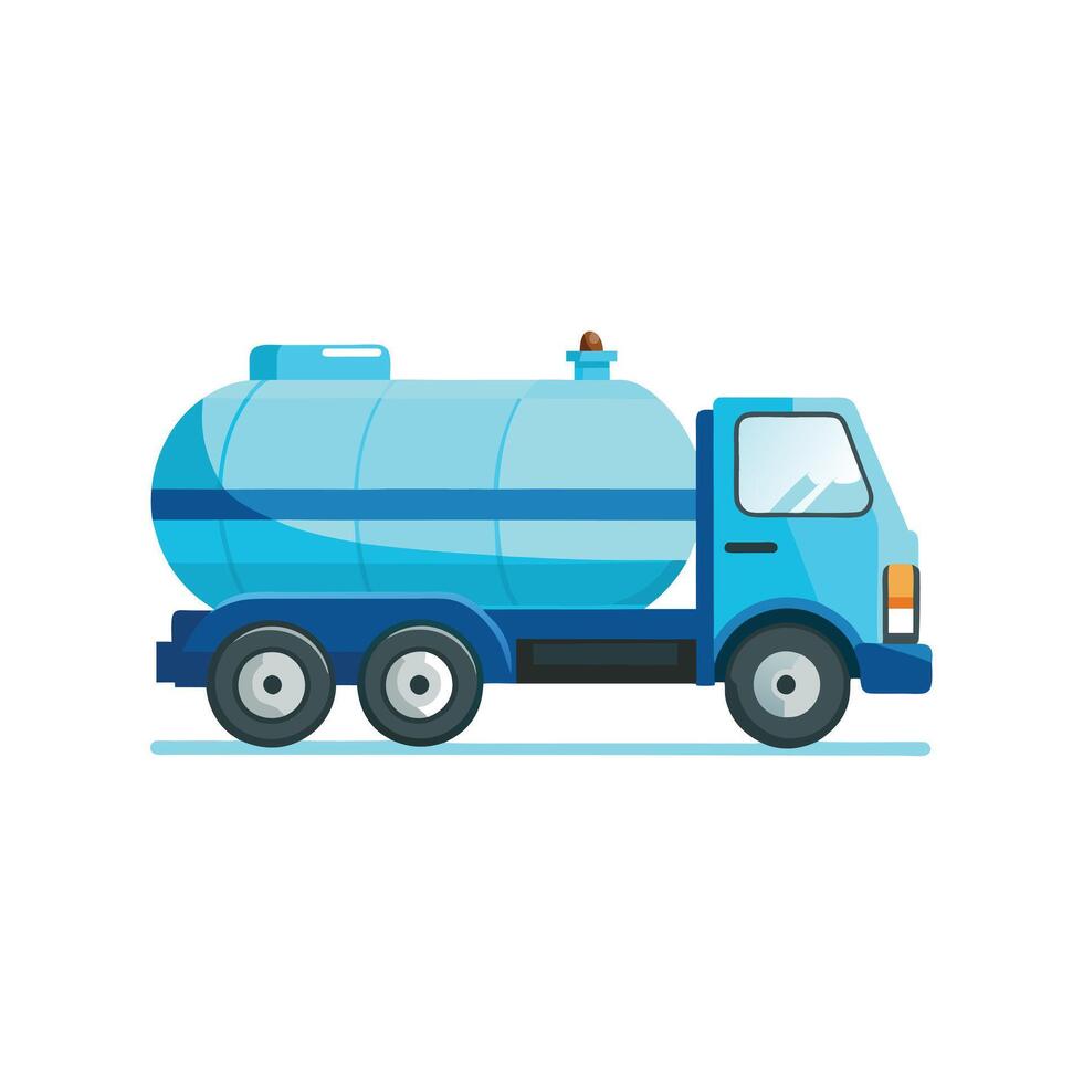 Realistic Truck Illustration vector