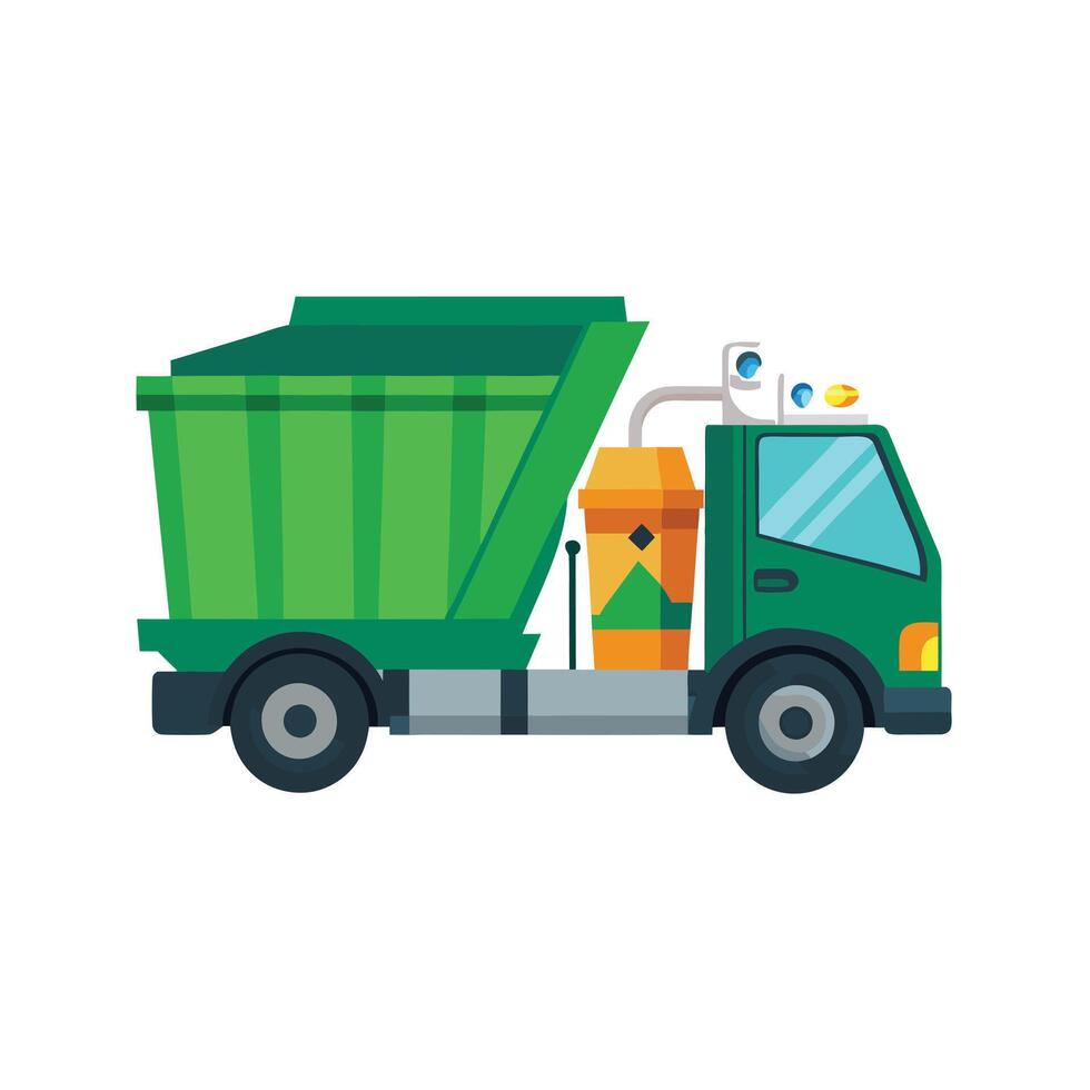 Realistic Truck Illustration vector
