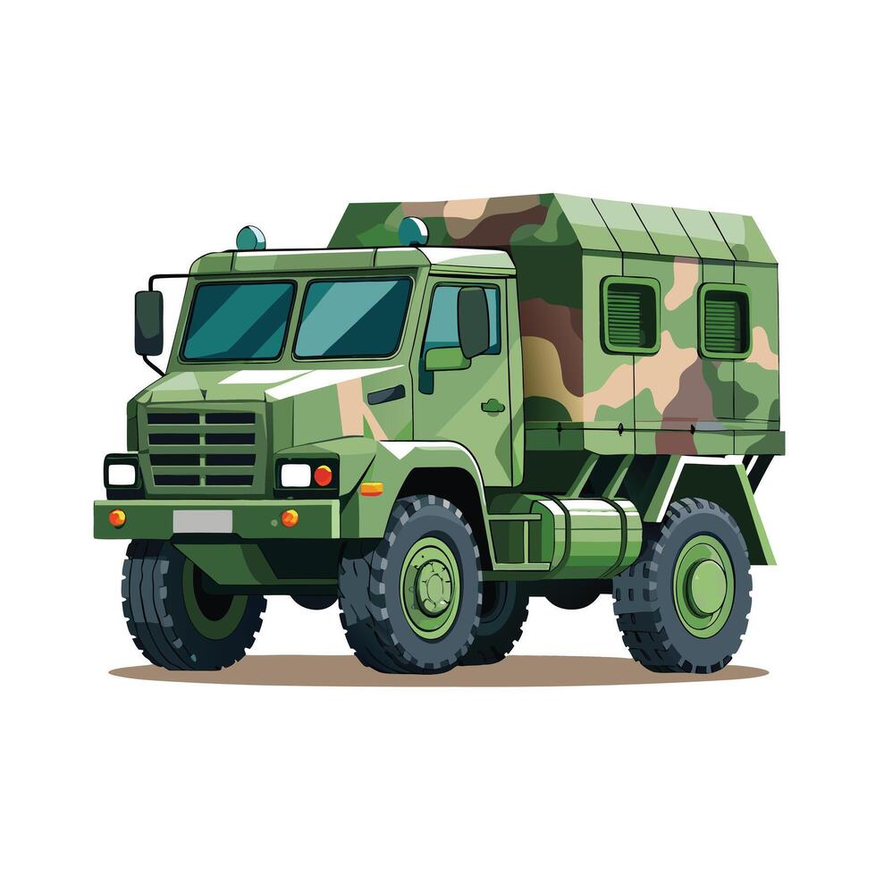 Realistic Truck Illustration vector