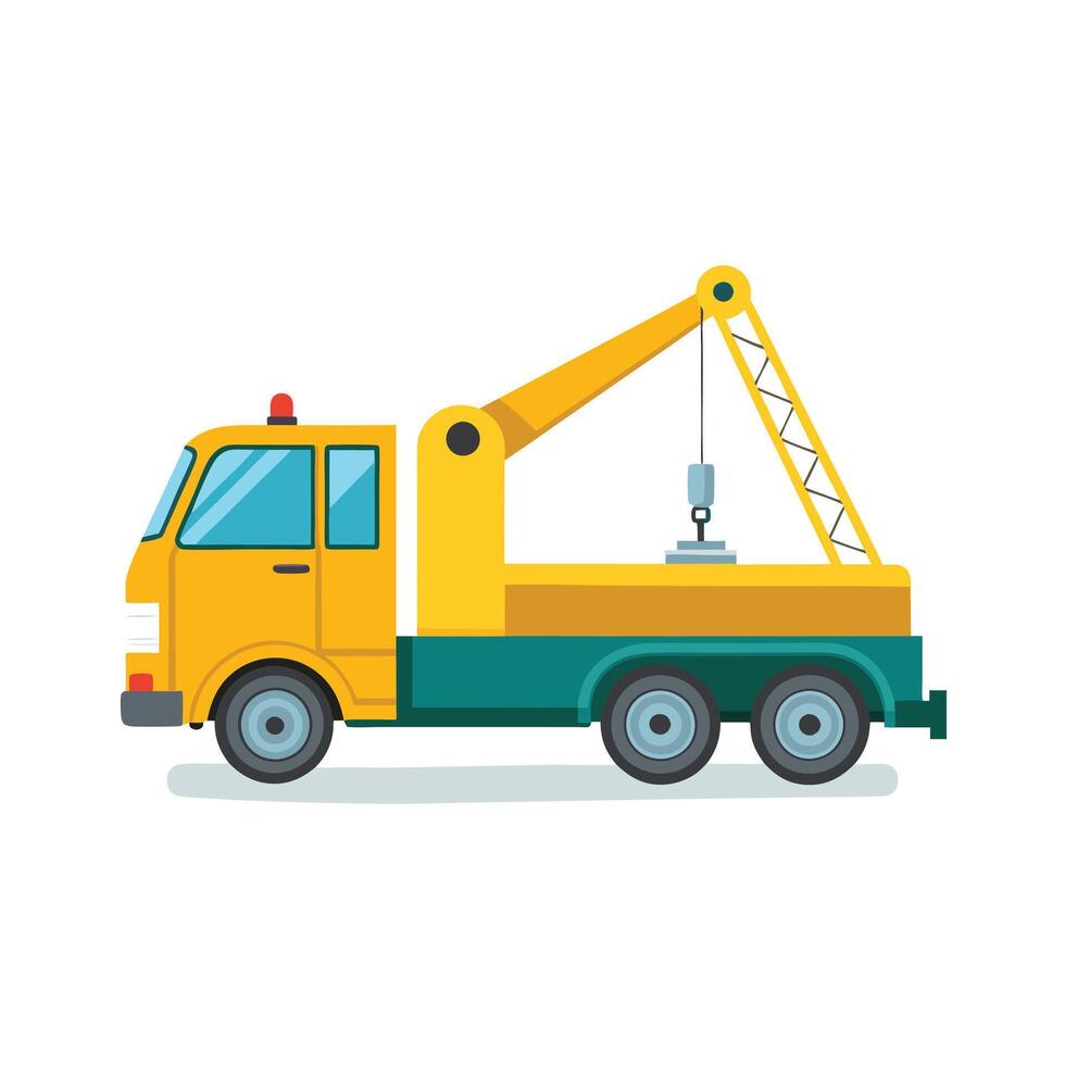 Realistic Truck Illustration vector