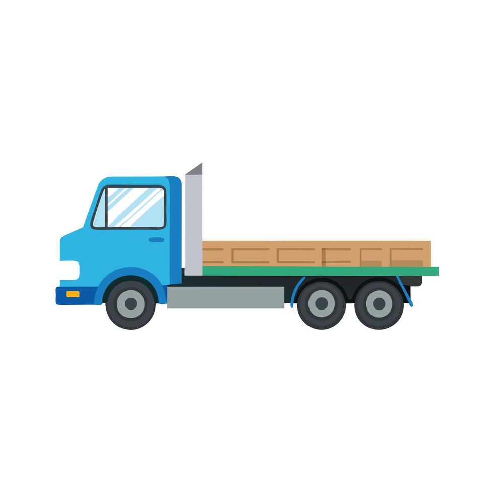 Realistic Truck Illustration vector