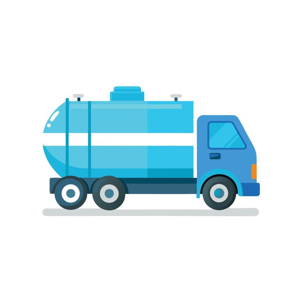 Realistic Truck Illustration vector