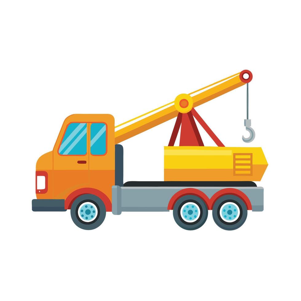 Realistic Truck Illustration vector