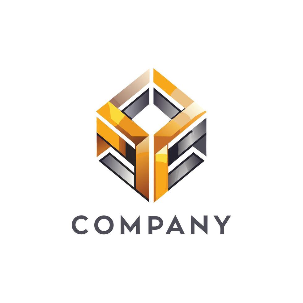 Abstract Logo Design for any Corporate, Brand, Business, Company vector