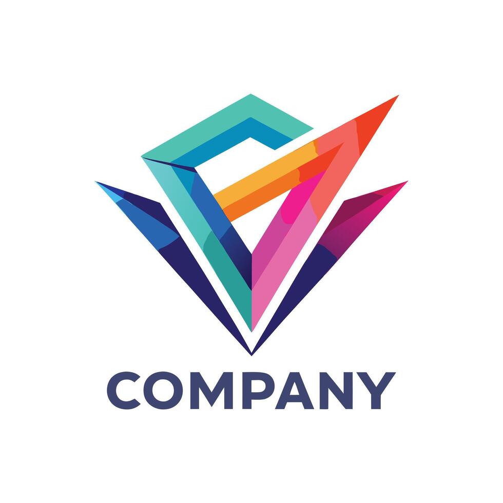 Abstract Logo Design for any Corporate, Brand, Business, Company vector