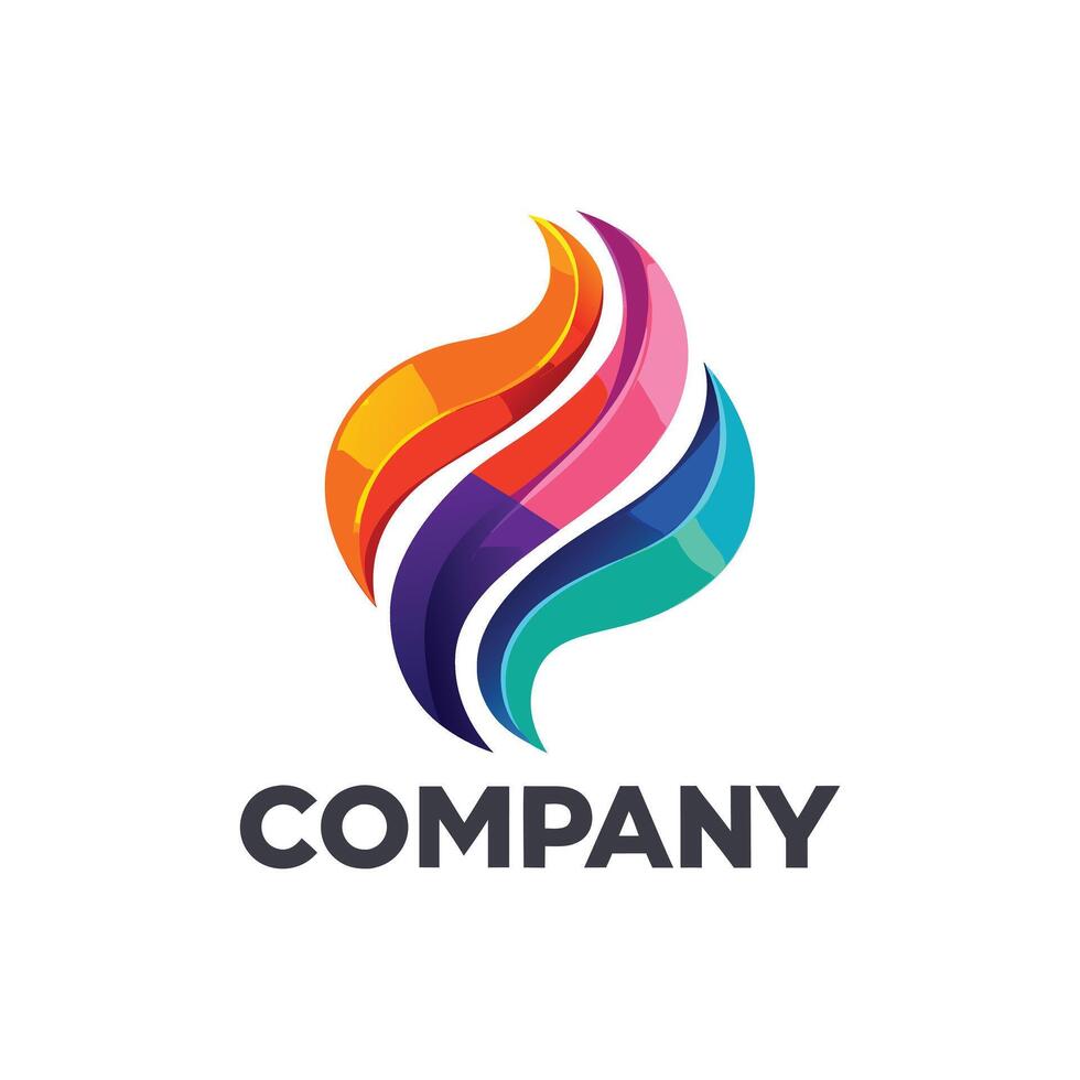 Abstract Logo Design for any Corporate, Brand, Business, Company vector