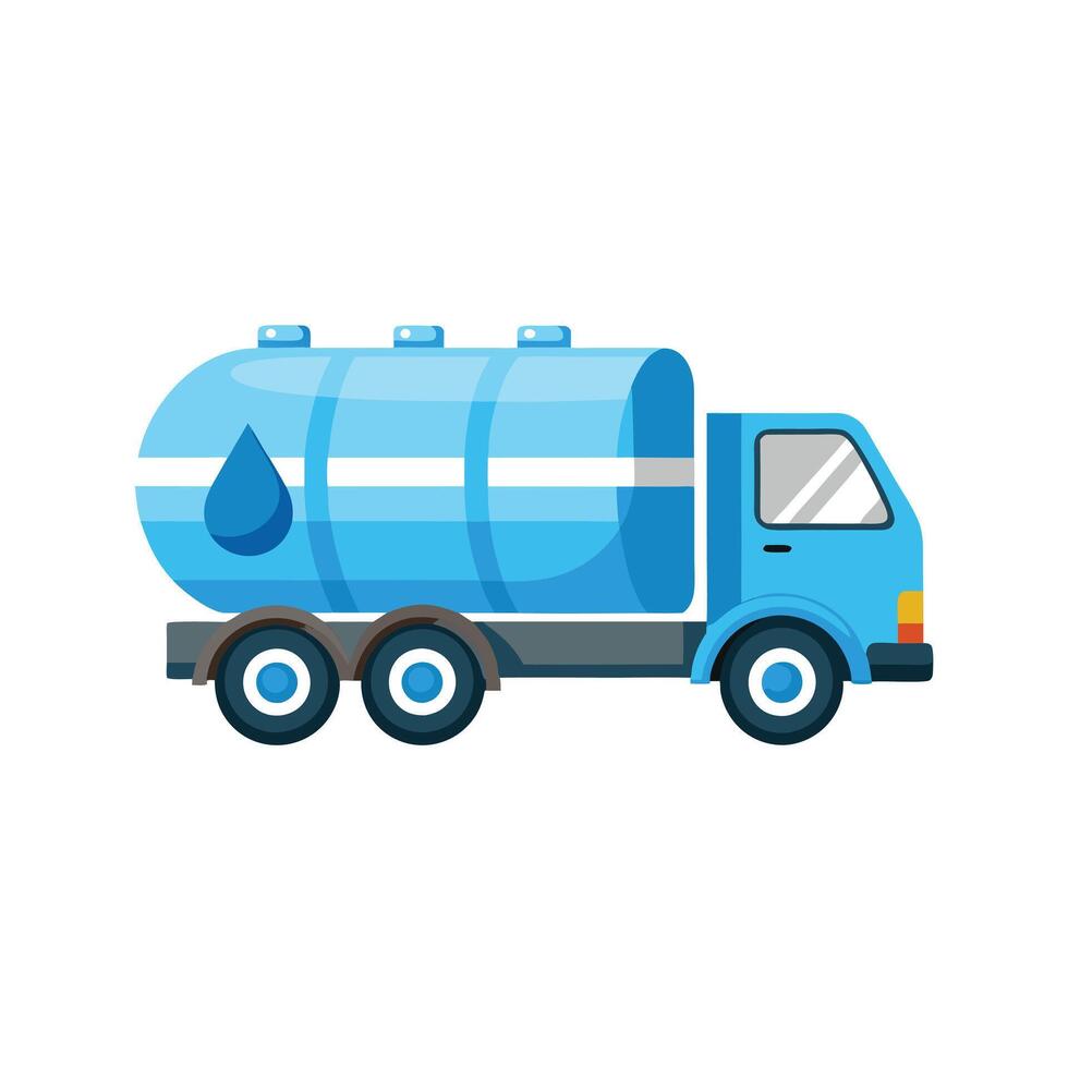 Realistic Truck Illustration vector