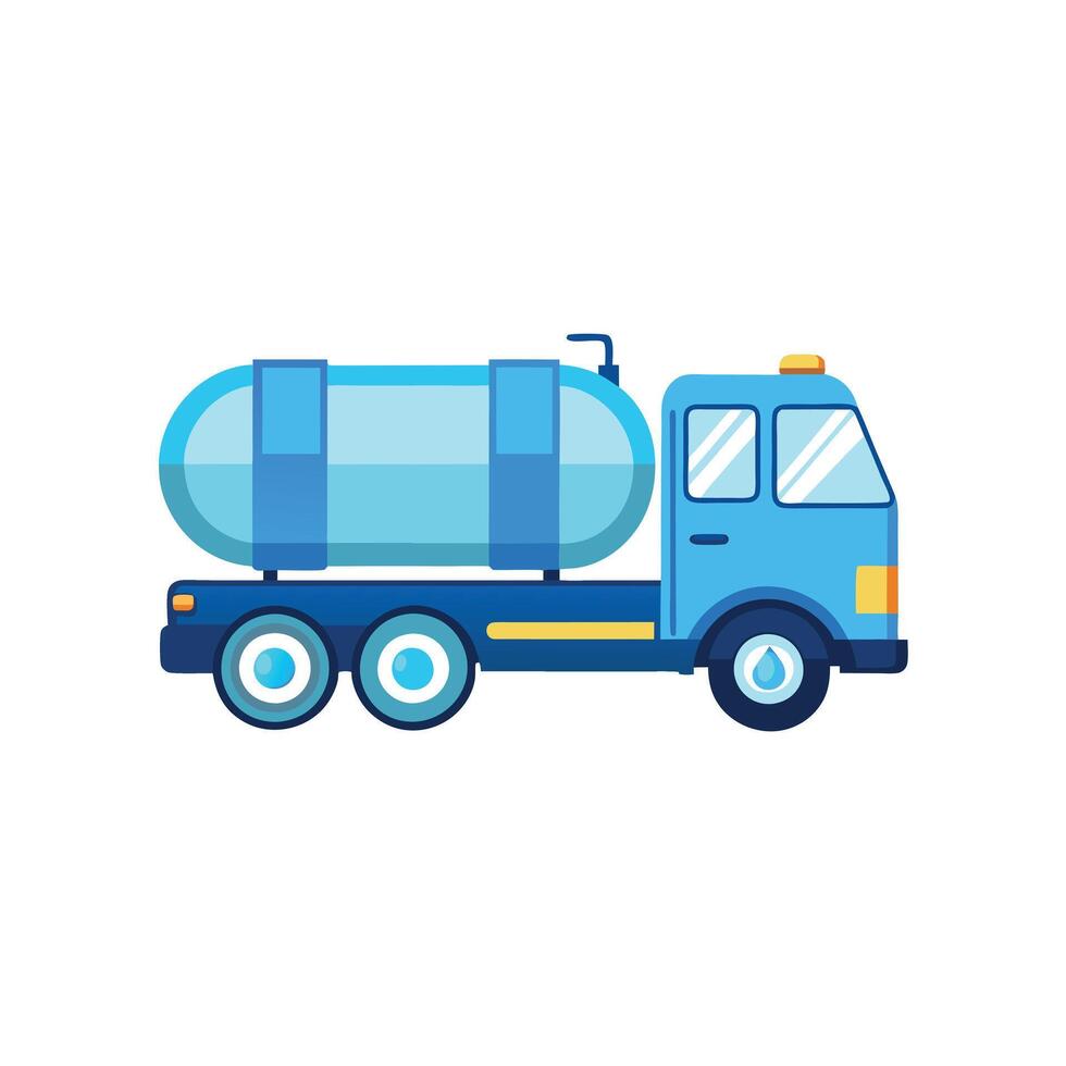 Realistic Truck Illustration vector