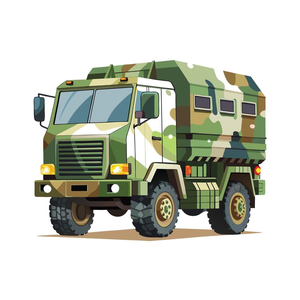Realistic Truck Illustration vector