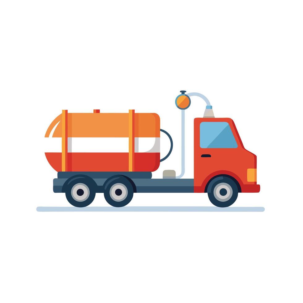 Realistic Truck Illustration vector