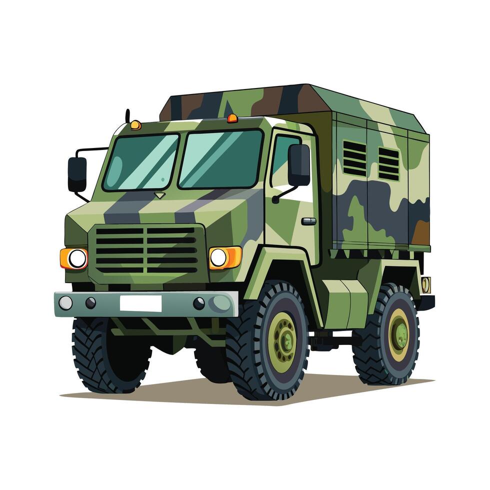 Realistic Truck Illustration vector