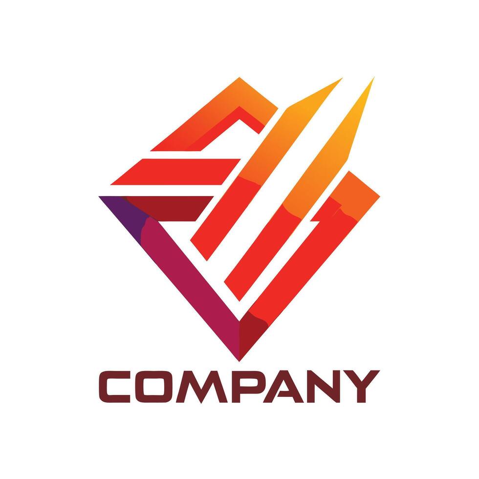 Abstract Logo Design for any Corporate, Brand, Business, Company vector