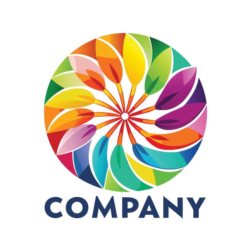 Abstract Logo Design for any Corporate, Brand, Business, Company vector