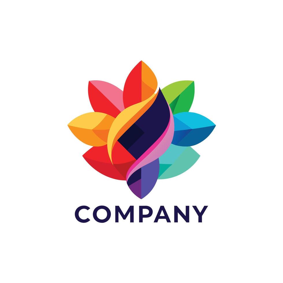 Abstract Logo Design for any Corporate, Brand, Business, Company vector