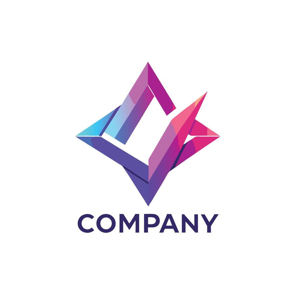 Abstract Logo Design for any Corporate, Brand, Business, Company vector